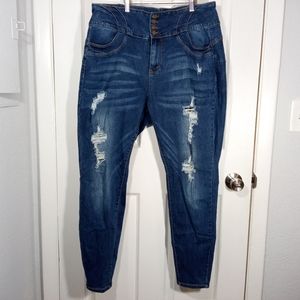 WAX Jean “Butt I Love You” Distressed Jeans Size 20